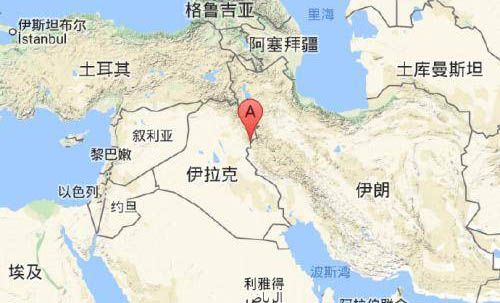 兩伊接壤地區連續發生八次地震