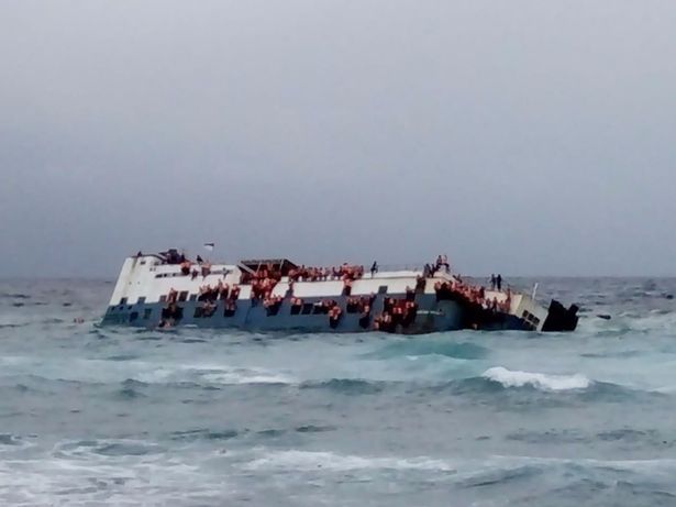 印尼載逾百人渡輪沉沒