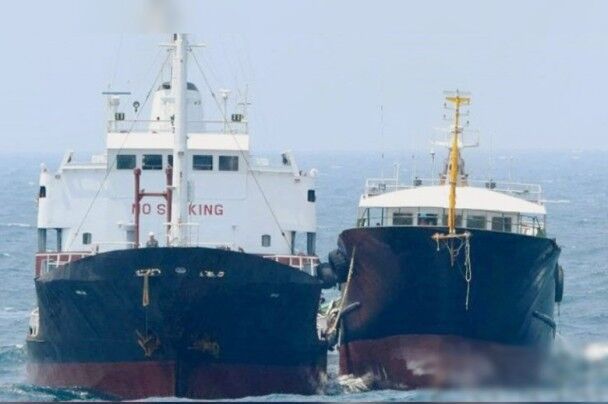日本發現朝鮮油輪公海偷移貨物