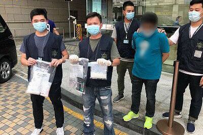 治安警接連拘兩販毒港男