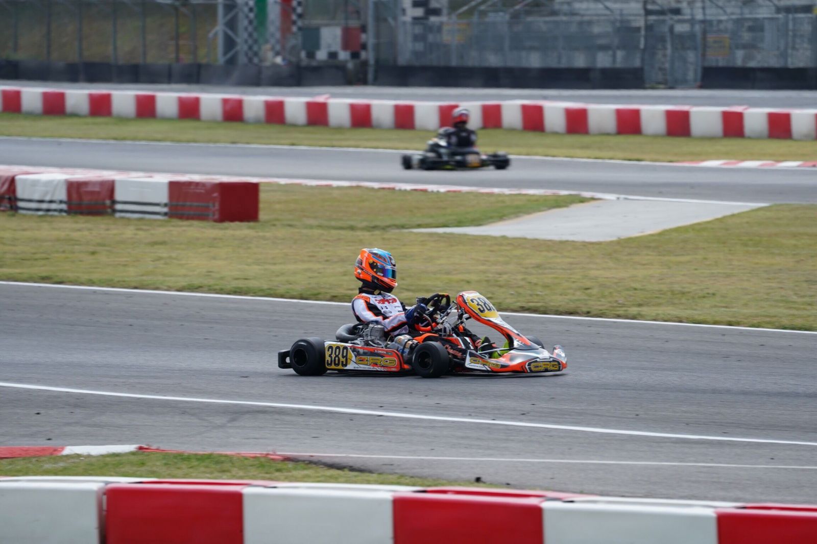 蔣文曦參加歐洲小型賽車錦標賽