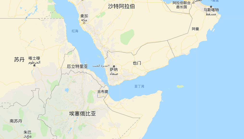 ​也門東部海域發生六級地震