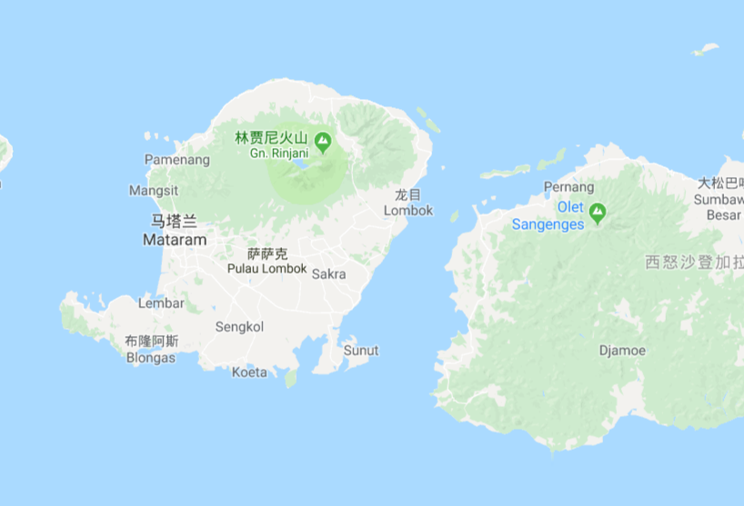 ​印尼龍目島6級以上地震