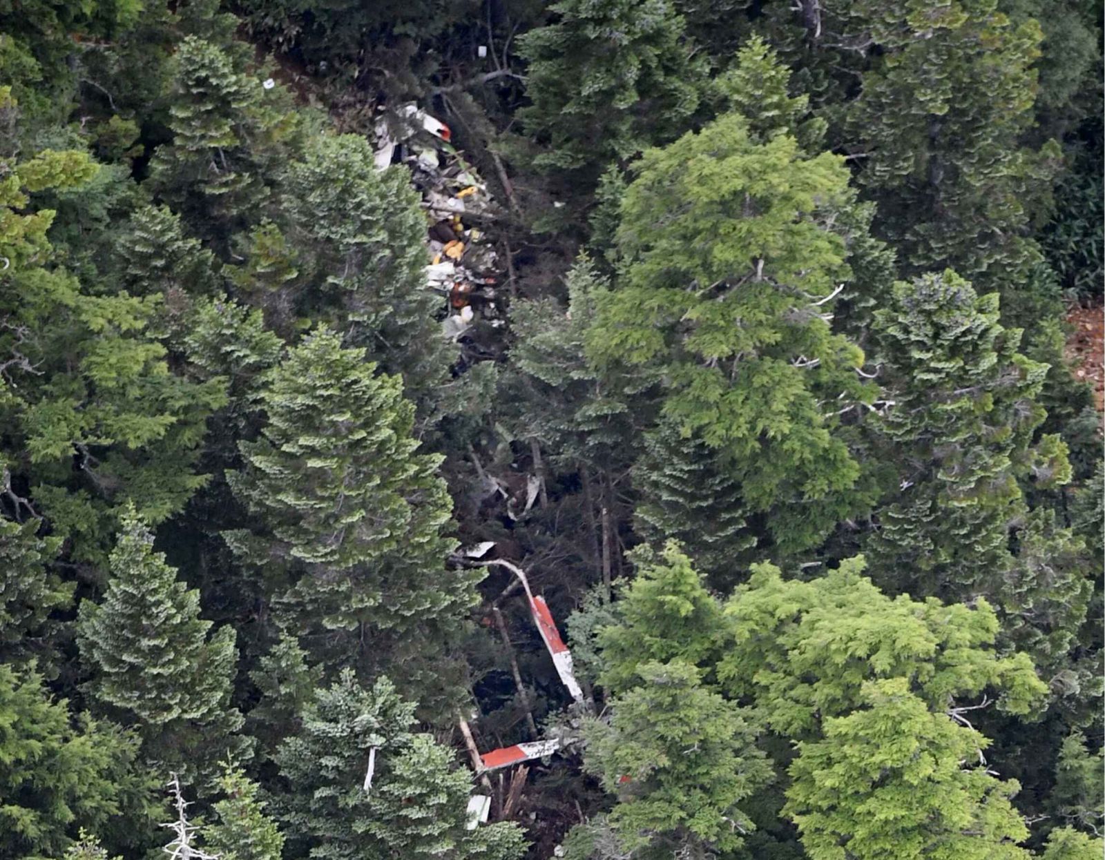 日本直升機疑撞山墜毀9人喪生