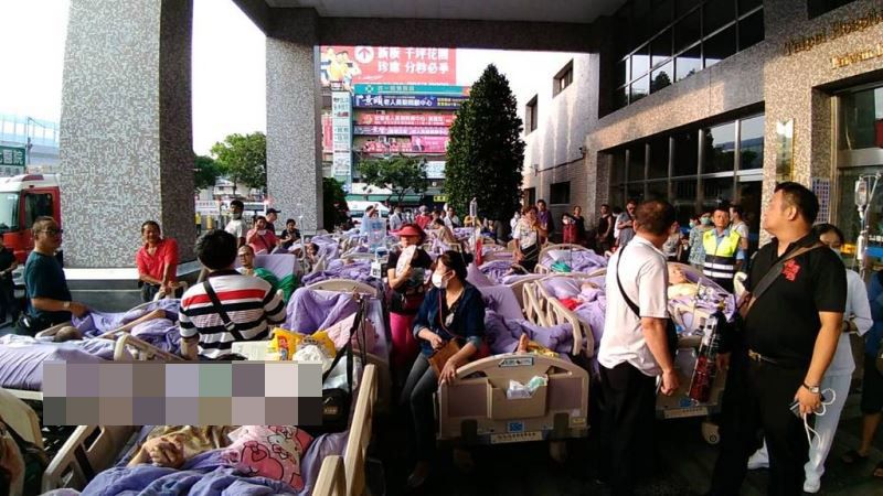 台北醫院火警9死16傷