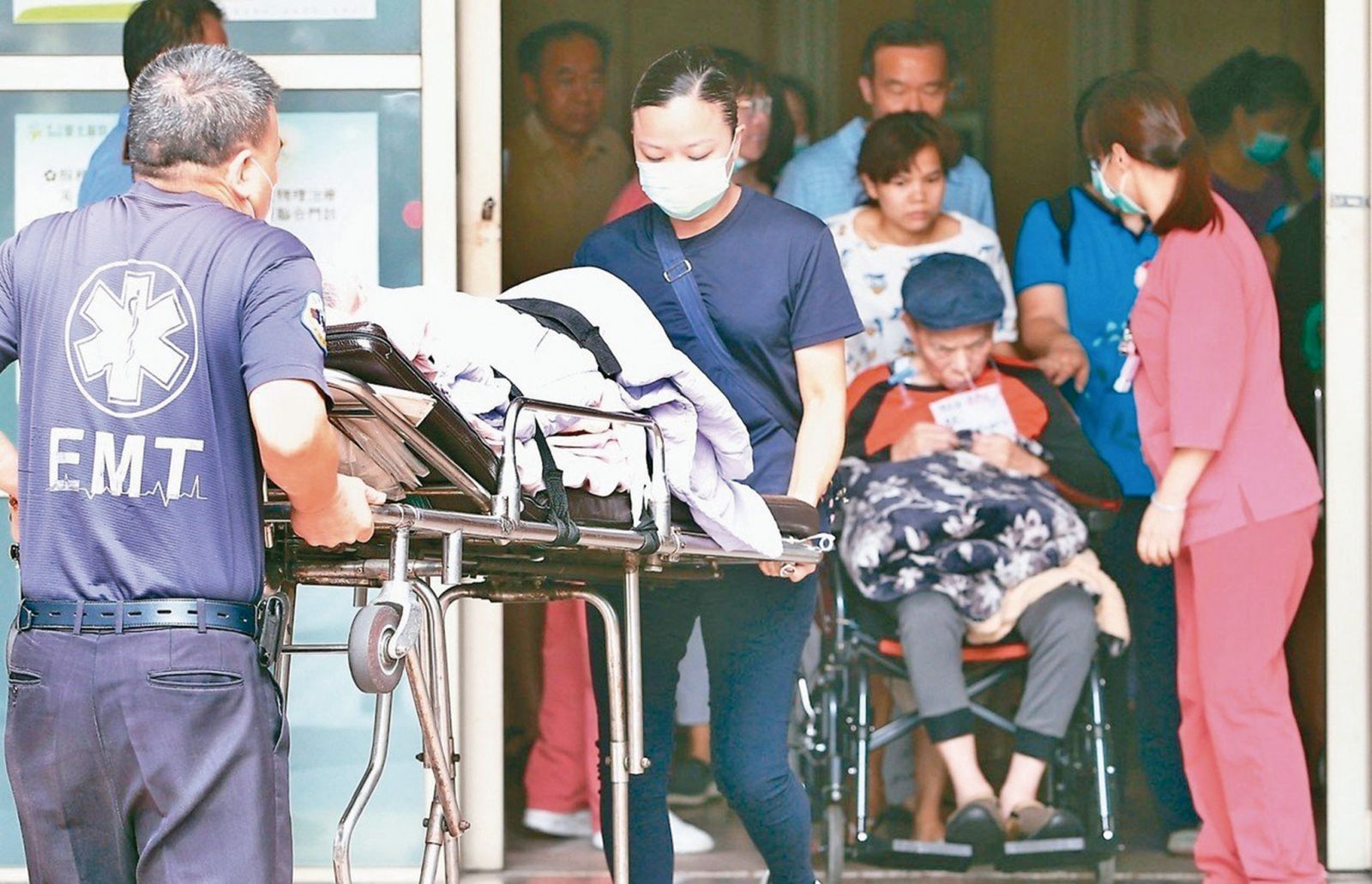 台北醫院火警釀九死