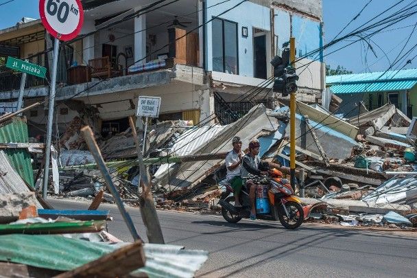 印尼龍目島再發生7.2級淺層地震