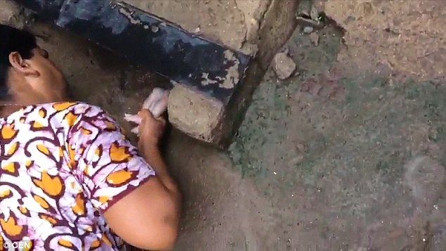 印度婦渠中救初生棄嬰