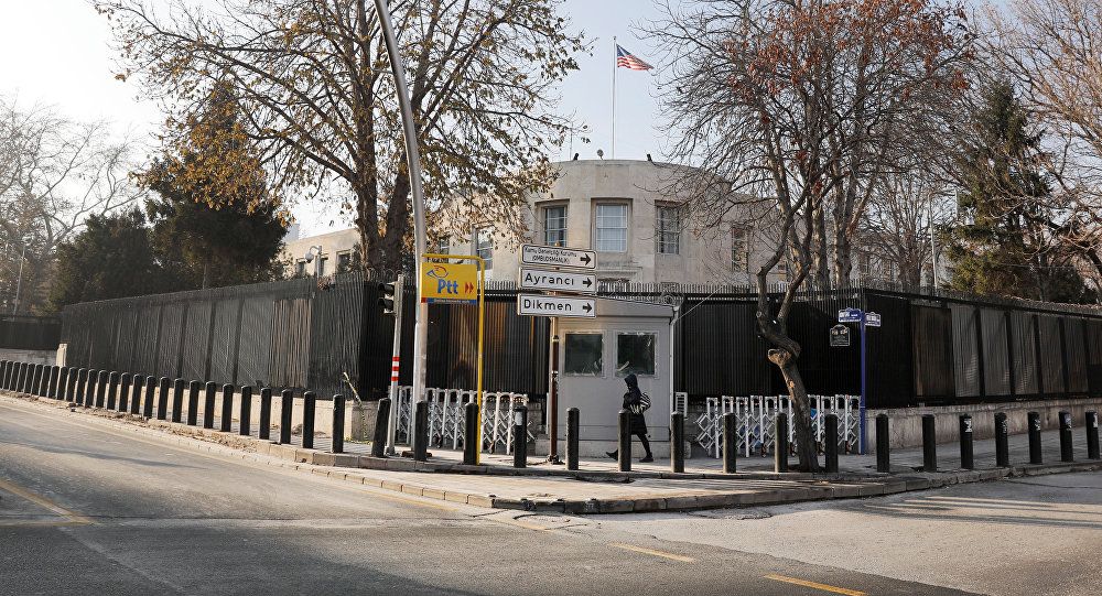 美國駐土耳其大使館遭槍擊 槍手在逃