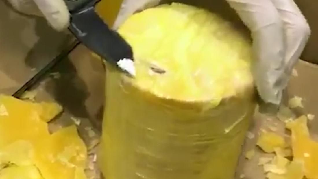 【真假難辨】西班牙毒販菠蘿運毒