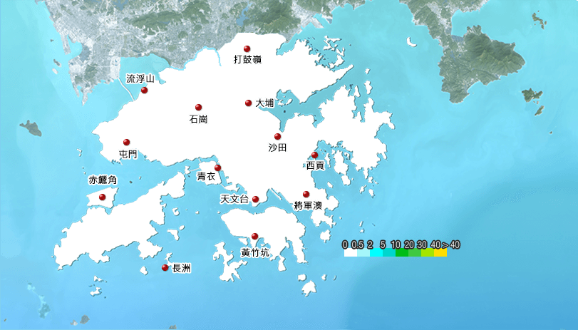 ​港天文台料短期內廣泛地區落大雨