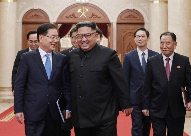 韓朝領導人會談18日舉行