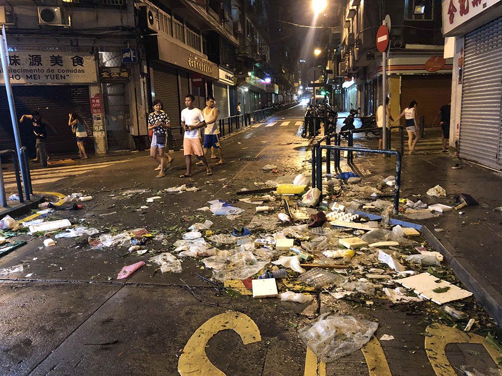 民署設40個臨時垃圾收集點