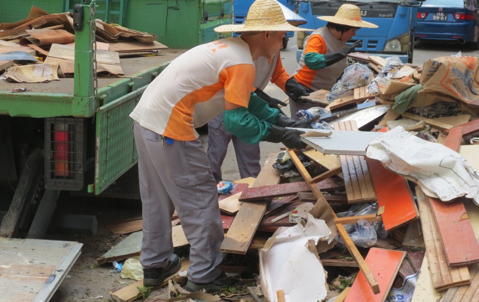 民署責斥翻動垃圾桶執垃圾行為