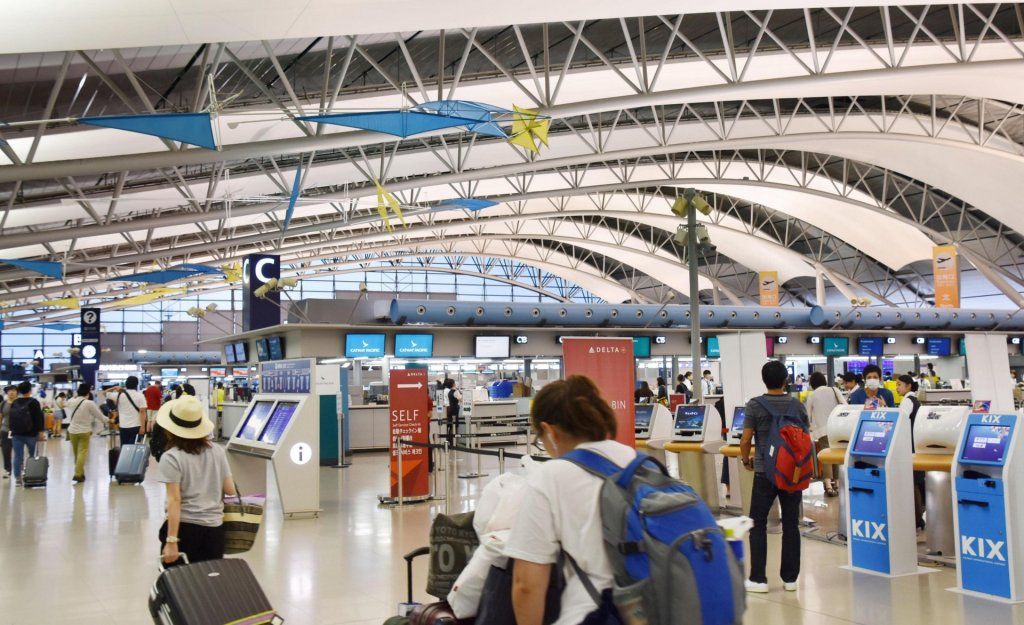 日本關西機場全面恢復運作