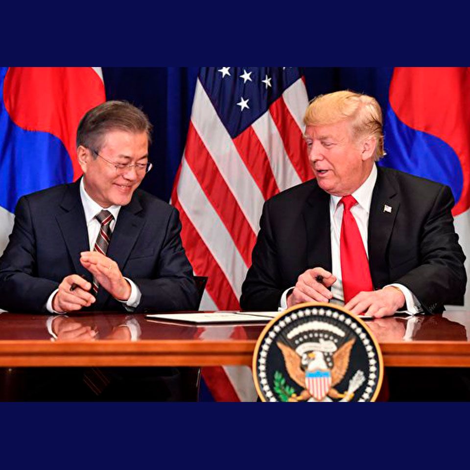 美韓簽署新自貿協定