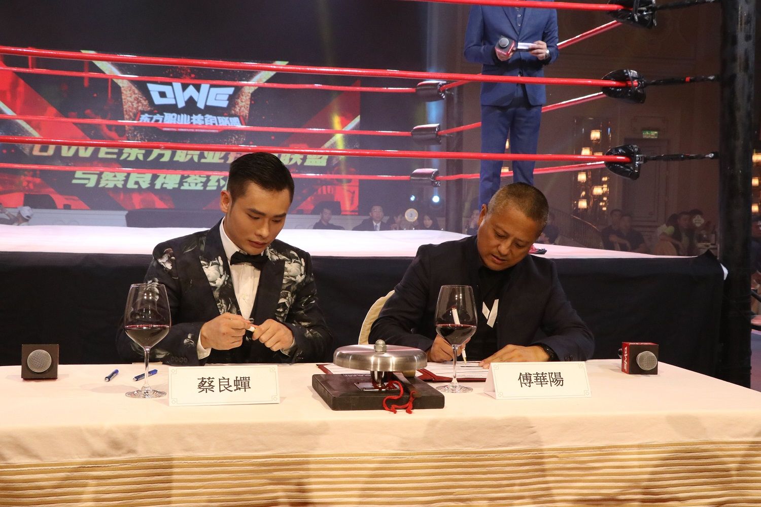 蔡良蟬宣布轉戰職業摔角