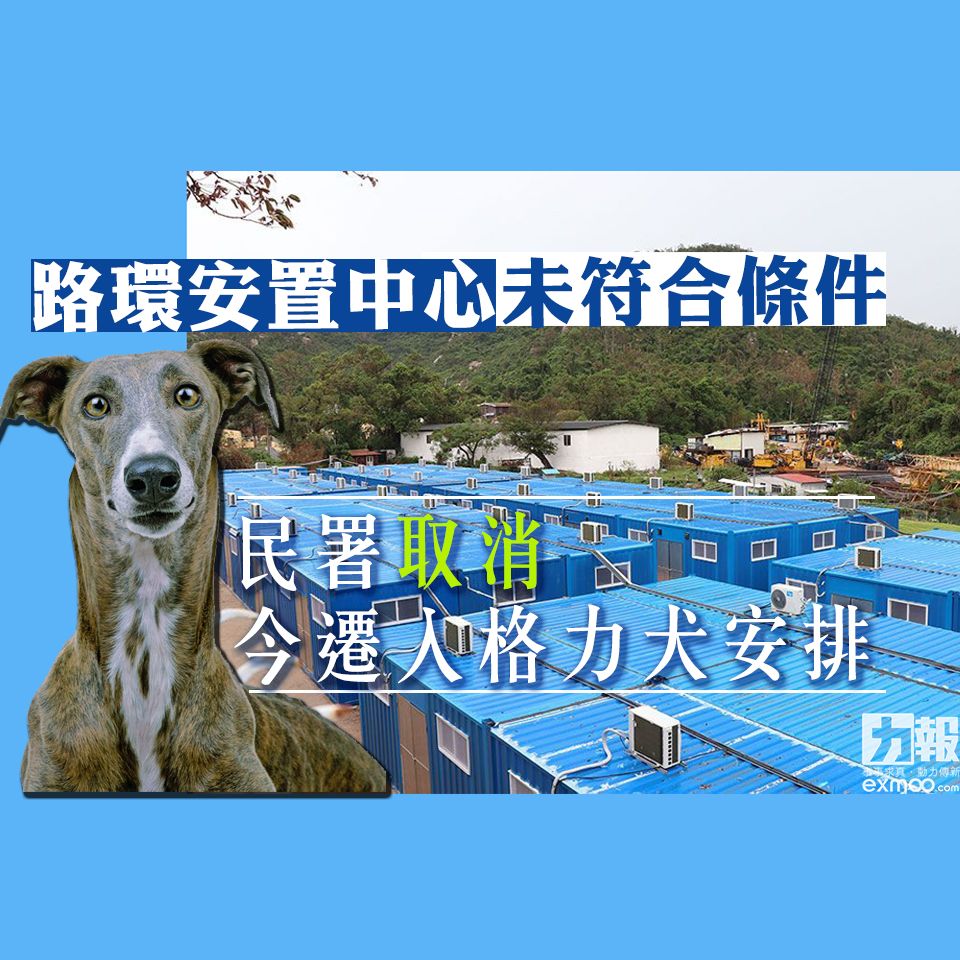 民署取消今遷入格力犬安排