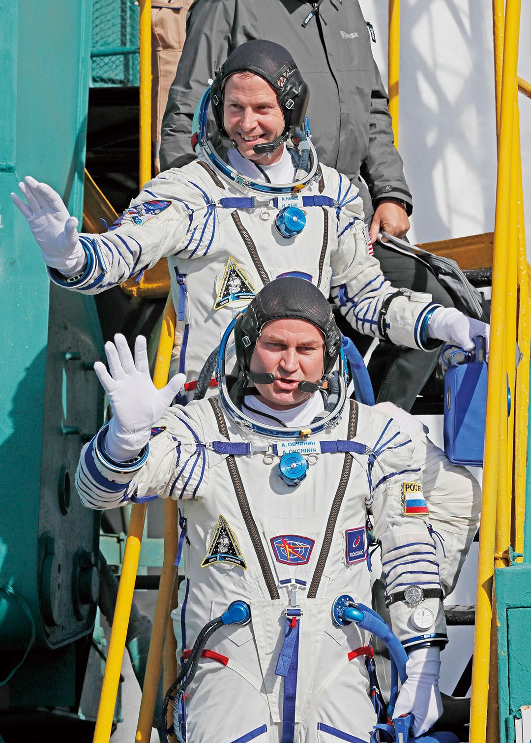 美俄兩太空人緊急迫降生還