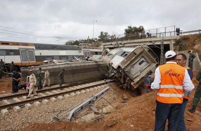 ​摩洛哥火車出軌至少7死86傷