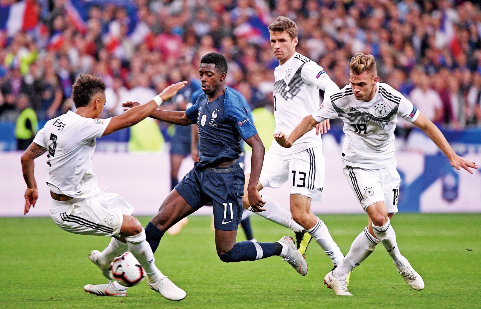 德國歐國聯賽遭法國反勝