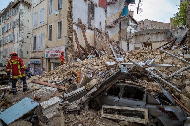 法國馬賽建築物倒塌事件 增至4死