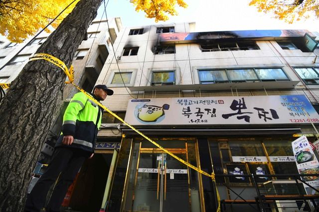 韓首爾「考試院」起火7死12傷