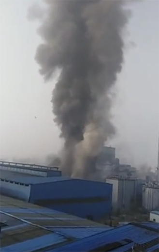 山東一碳素廠倉庫發生爆炸6死5傷