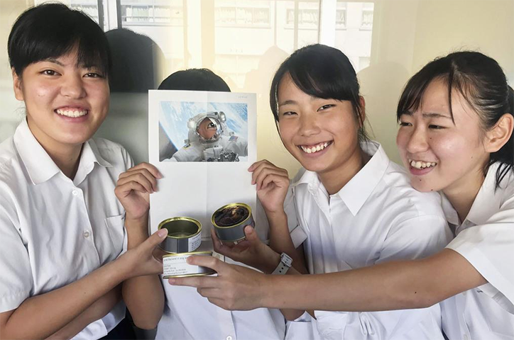 日學生研太空版鯖魚罐頭獲認證