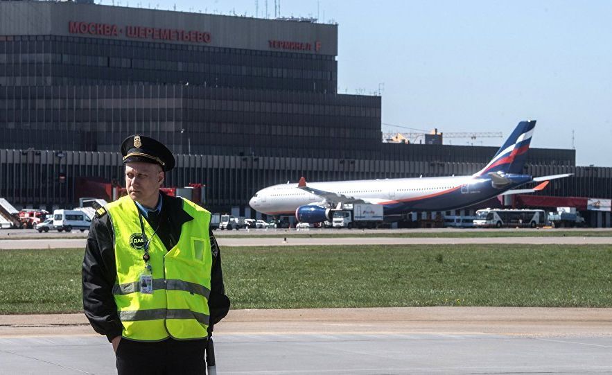 俄首都機場航班起飛撞死人