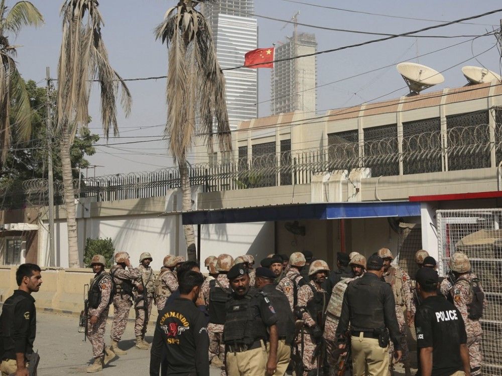 中國駐卡拉奇領事館遇襲增至7死