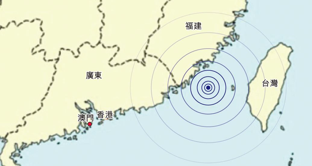 本澳居民有震感 致電氣象局查詢