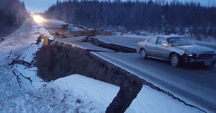 美阿拉斯加發生7級地震
