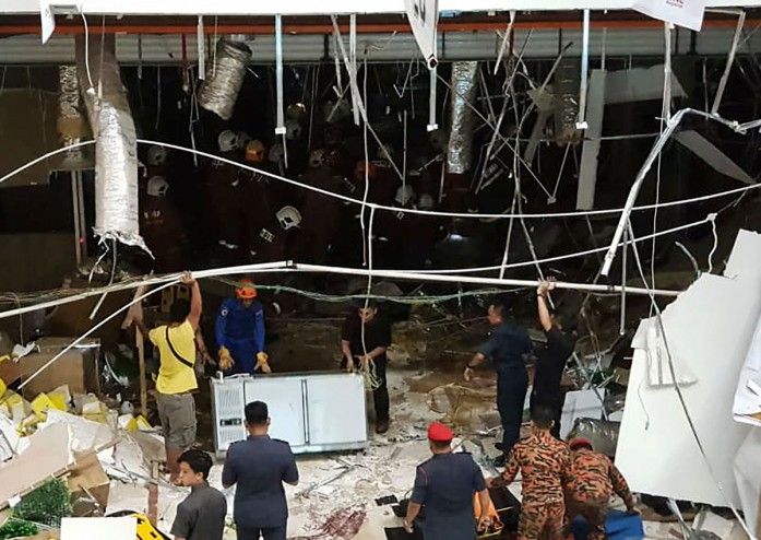 有片！馬來西亞商場大爆炸 3華人死亡41人傷