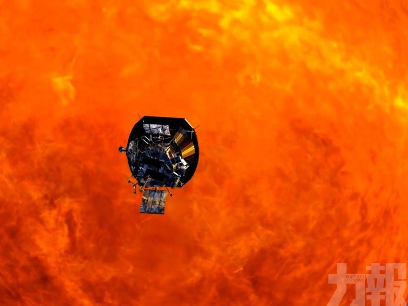 NASA公布太陽能冕流照片