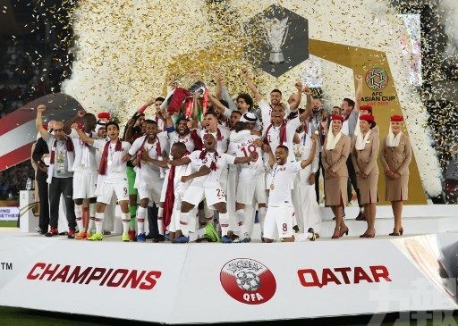 卡塔爾歷史性捧亞洲盃錦標