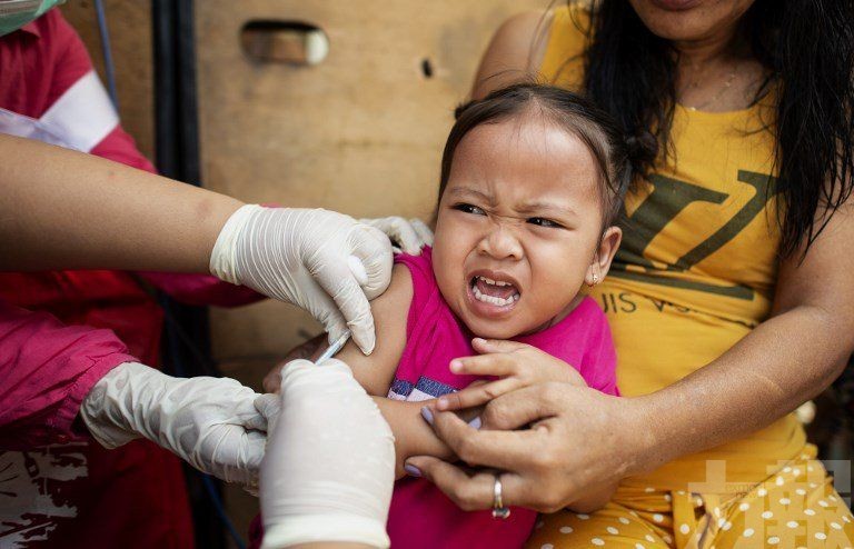 菲律賓多地爆發麻疹 261人死亡