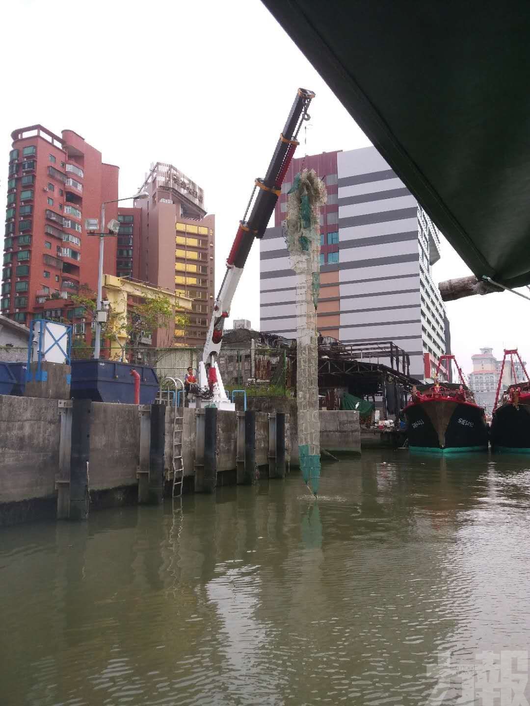 海事局3月至今內港拆1,500米蟹籠