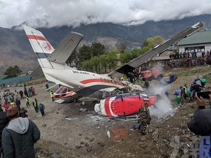 尼泊爾小型飛機撞直升機 至少3死