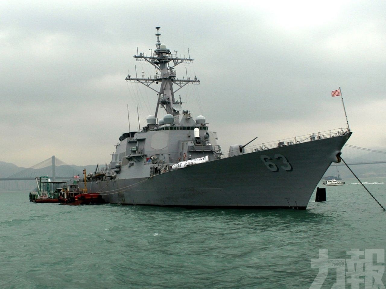 美軍再派兩軍艦穿越台灣海峽