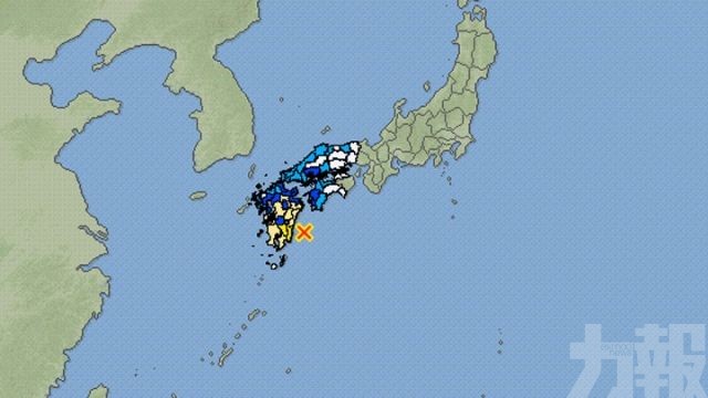 ​日本九州外海6.3級地震
