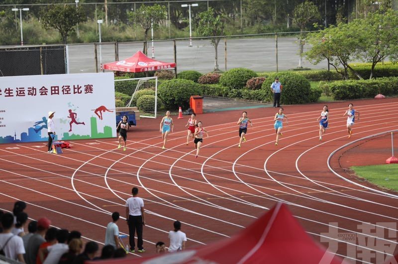 呂艶蘭破200米跑澳門紀錄奪金
