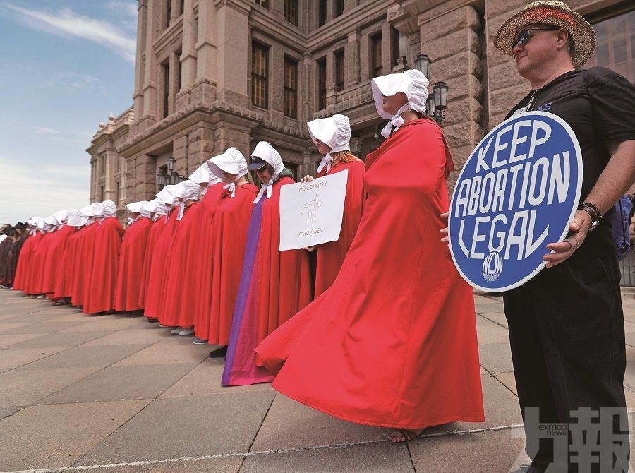 抗議多州通過墮胎禁令