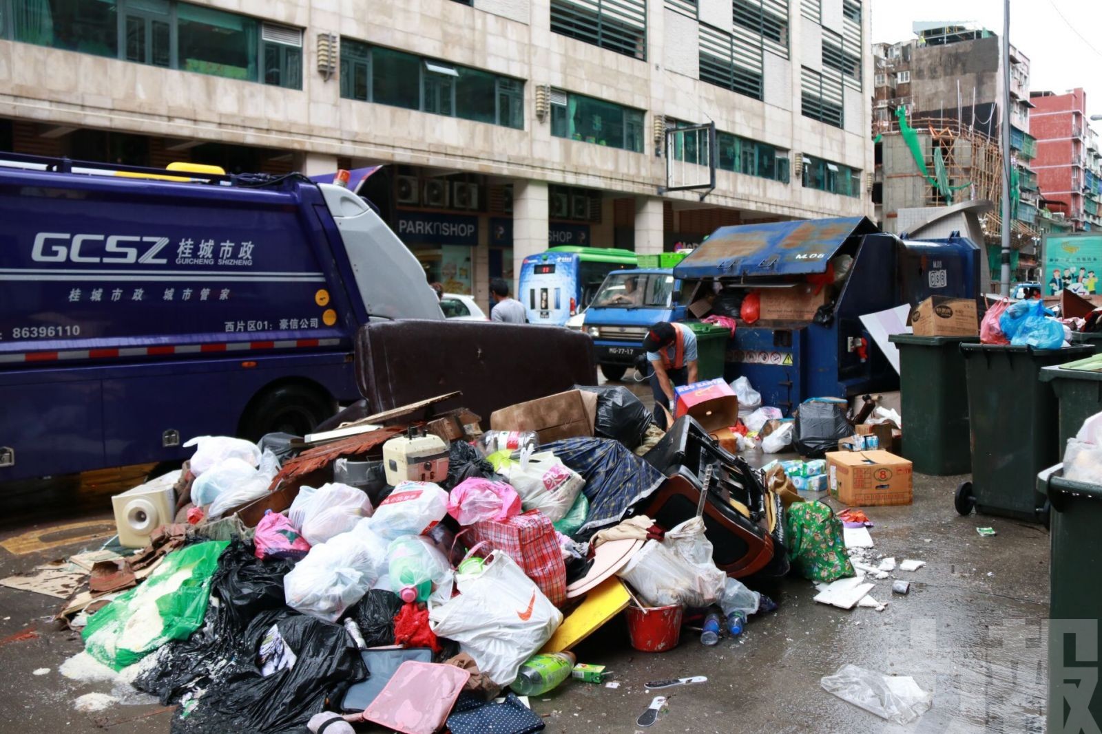 孔祥輝籲市民適當棄置垃圾