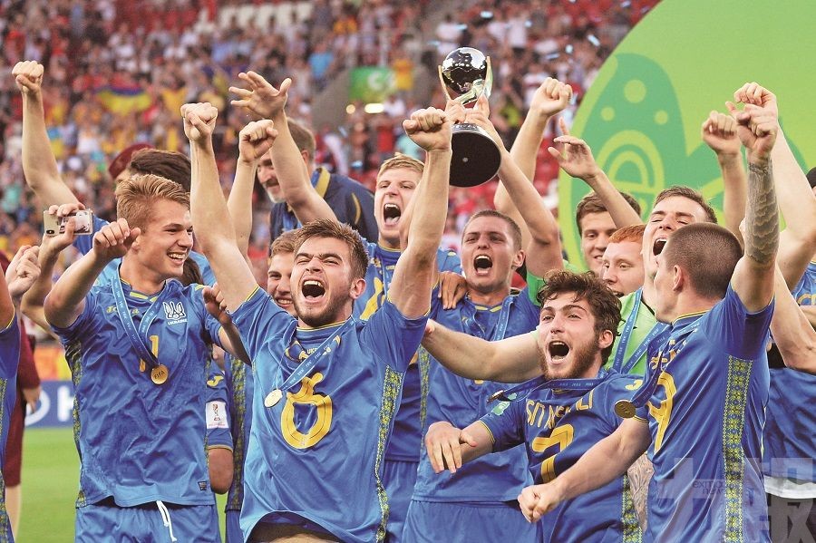 烏克蘭U20首登王座