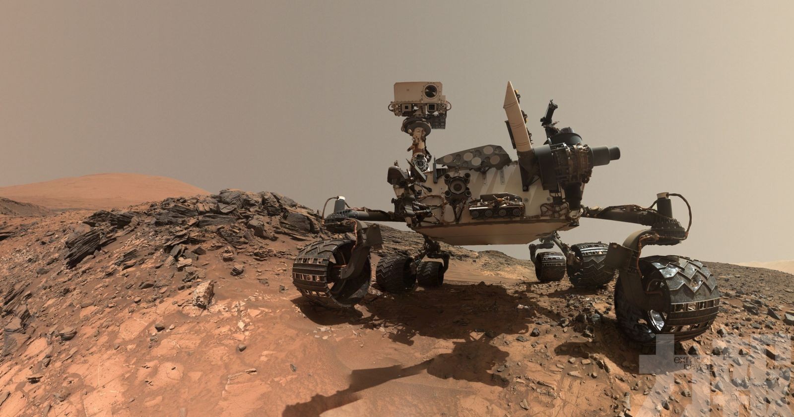 NASA火星探測器拍到神秘白光