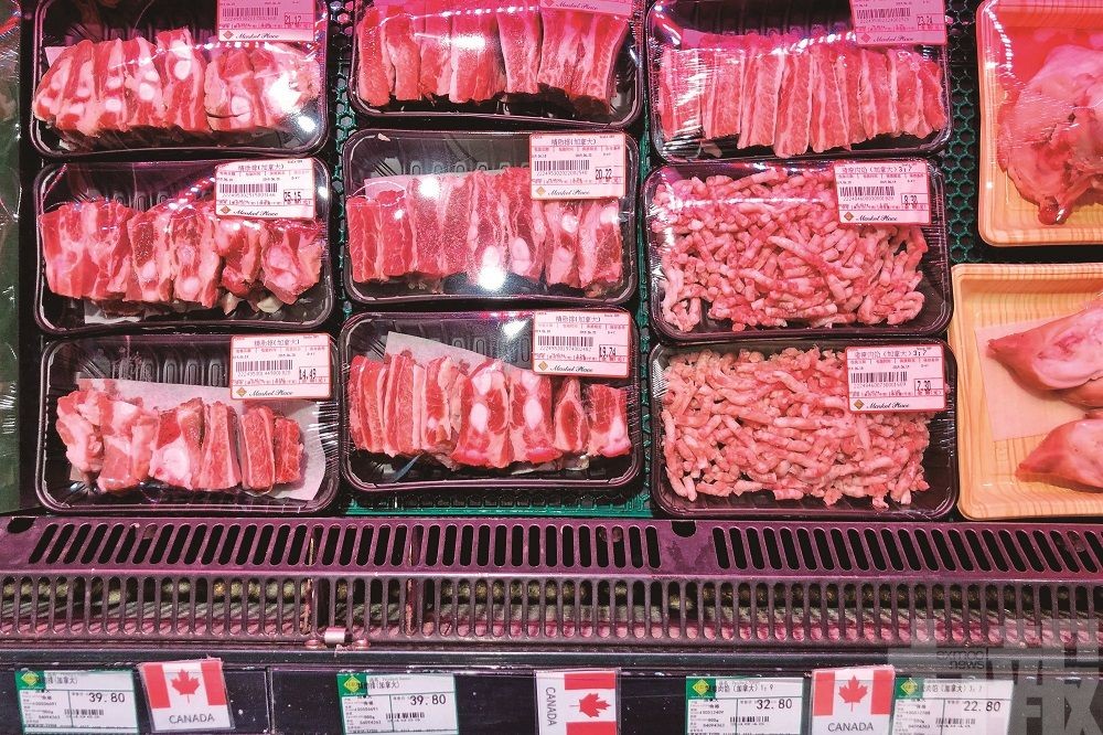 中國暫停進口加拿大肉品