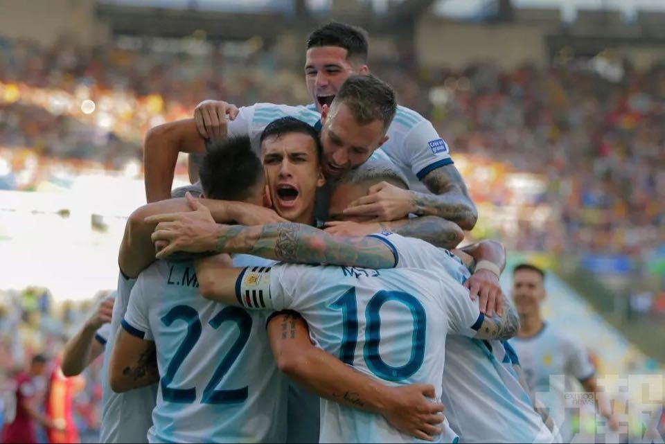 阿根廷美洲盃4強撼巴西