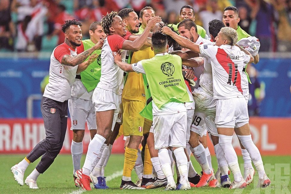 烏拉圭美洲盃8強負秘魯出局