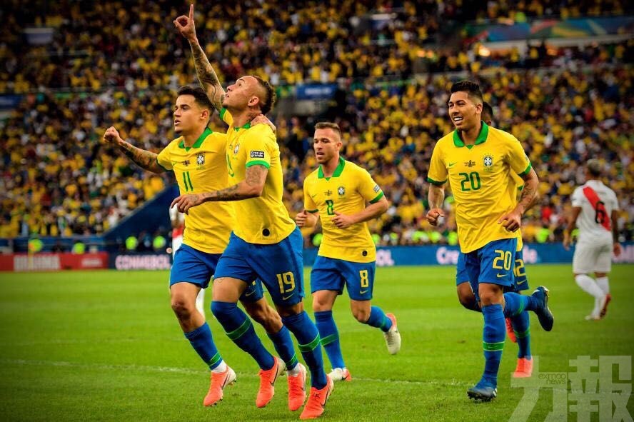 巴西第9度捧走美洲國家盃
